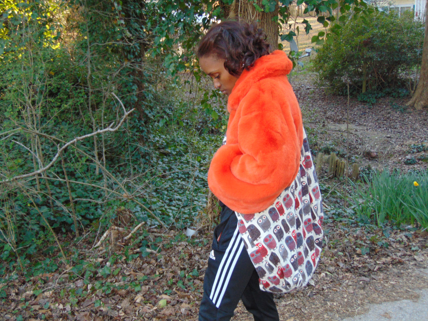 Owl Extra Large Sling Tote