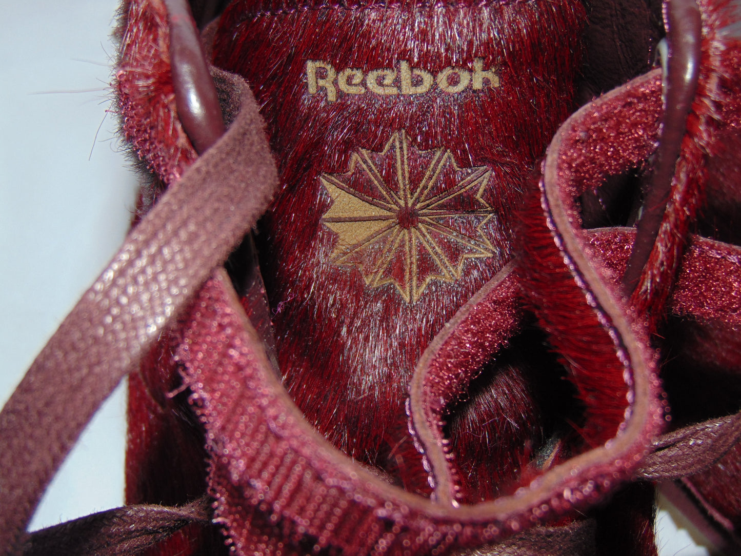 Reebok Calf Hair Sneakers Hi-Top