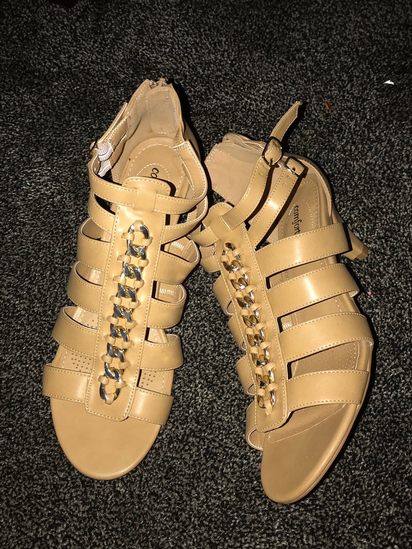Caramel Strappy Sandal