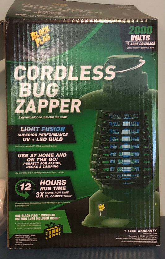 Black Flag Cordless Bug Zapper