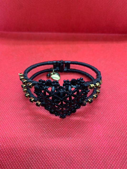 Betsey Johnson Heart Bracelet