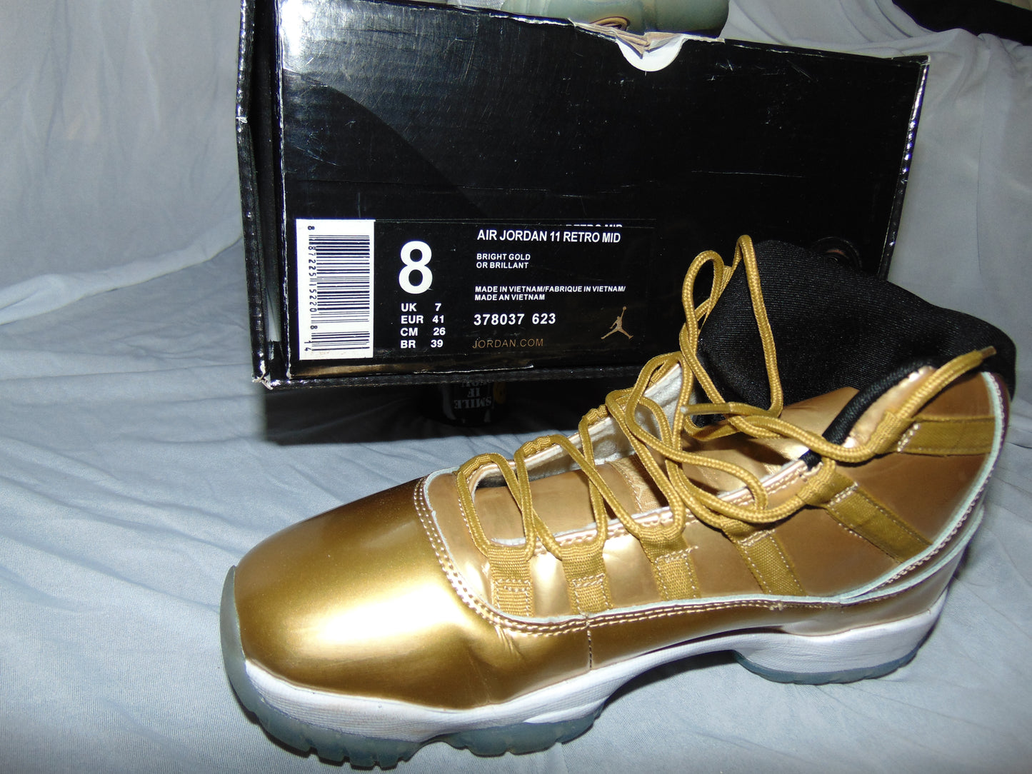 Gold Nike 11