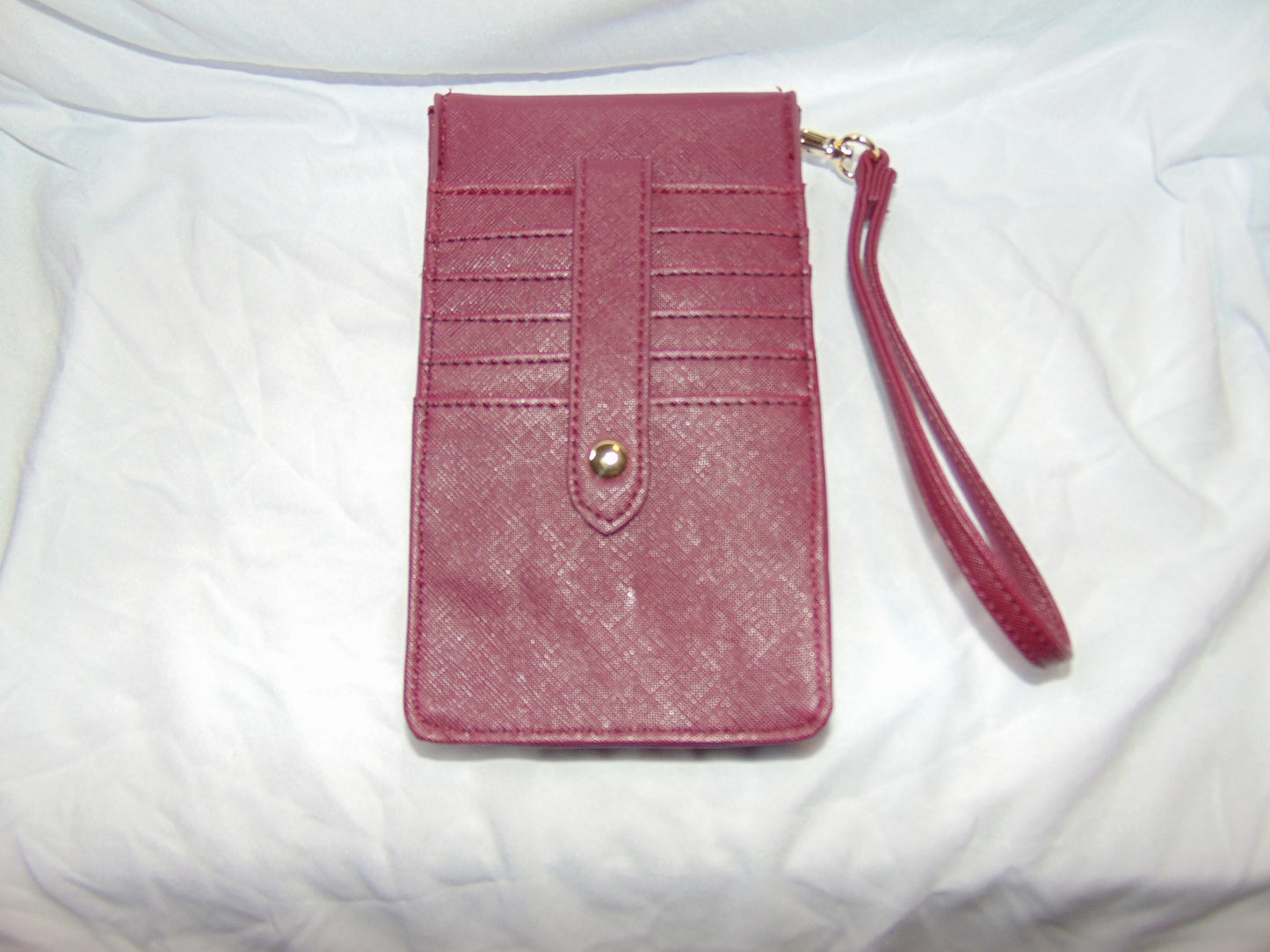 Burgundy Guess Wristlet /Crossbody
