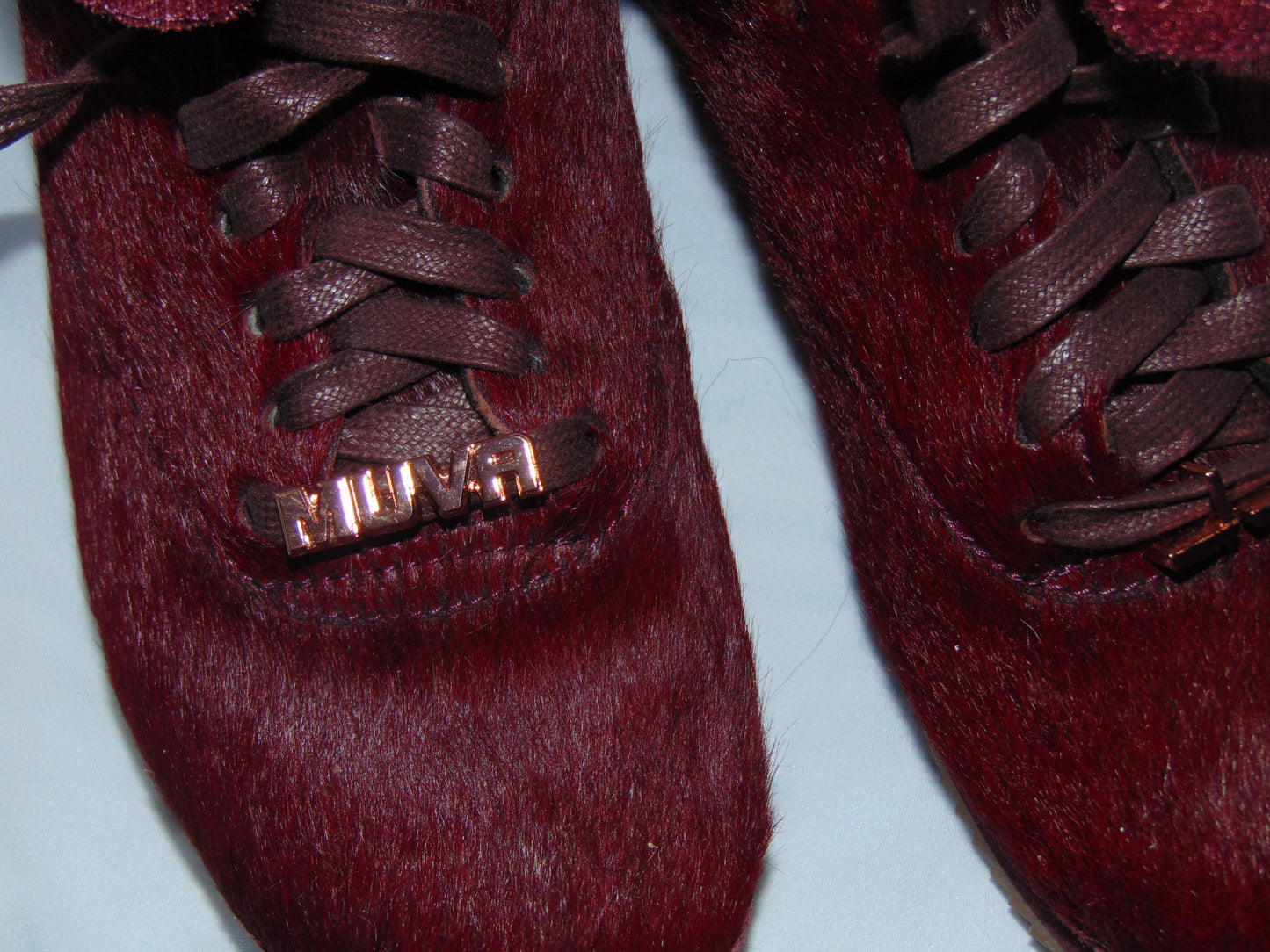 Reebok Calf Hair Sneakers Hi-Top