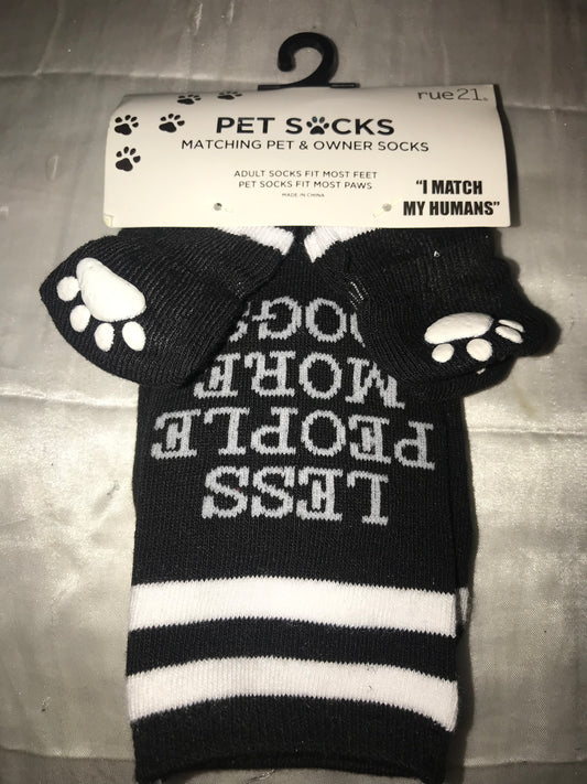 Doggie Socks and Matching Hu”Mom” socks