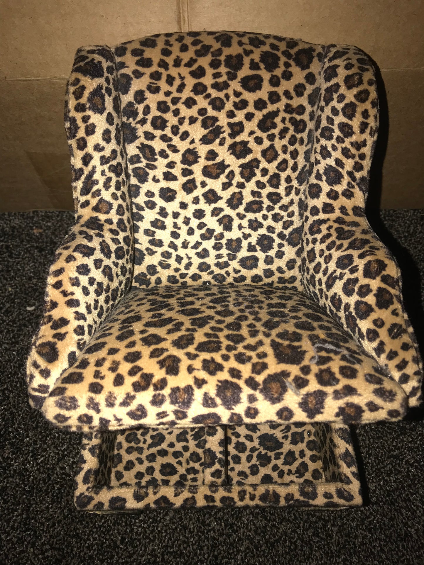 Leopard Print Jewelry Box