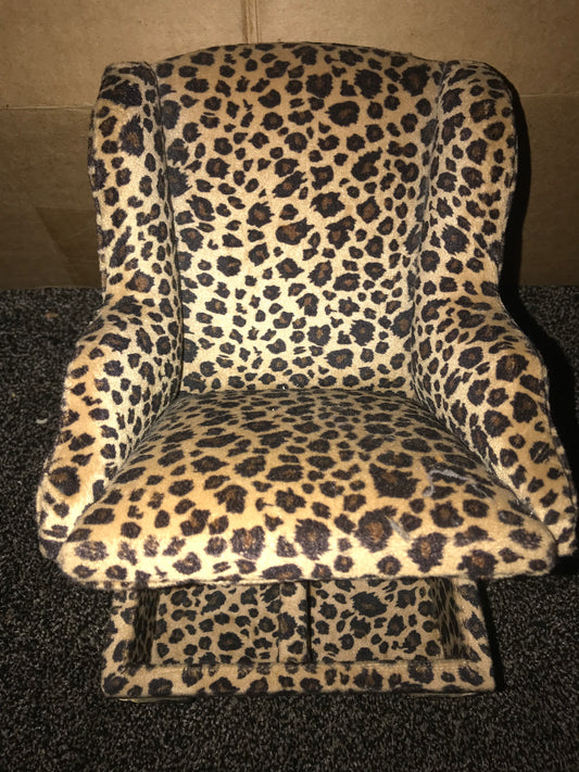Leopard Print Jewelry Box